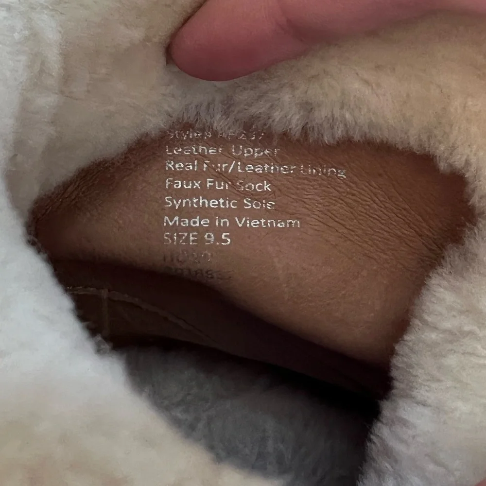 Clair Lace-Up Boot in Shearling-Lined Suede - Picture 6 of 6